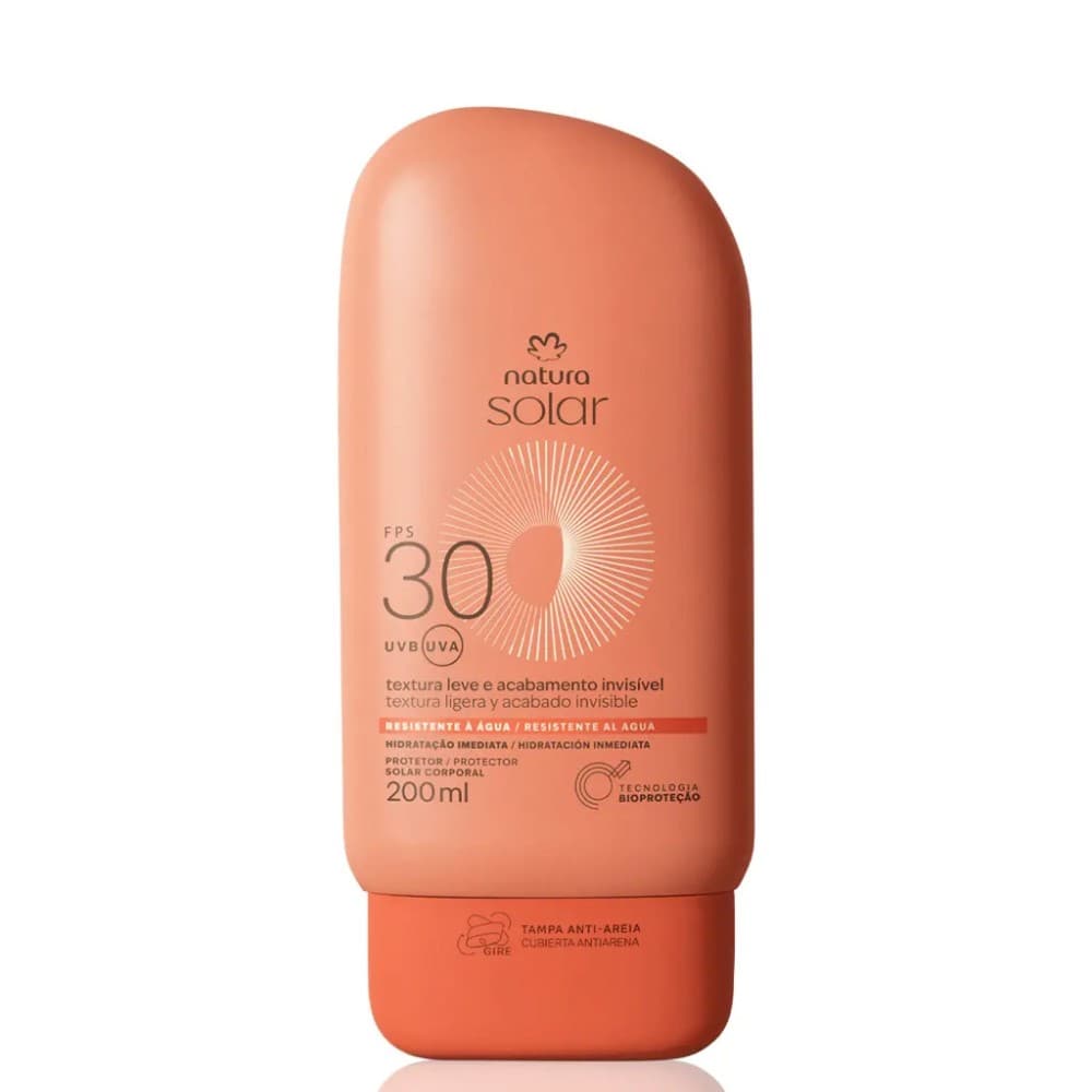 Protetor Corporal Natura Solar FPS30 200ml