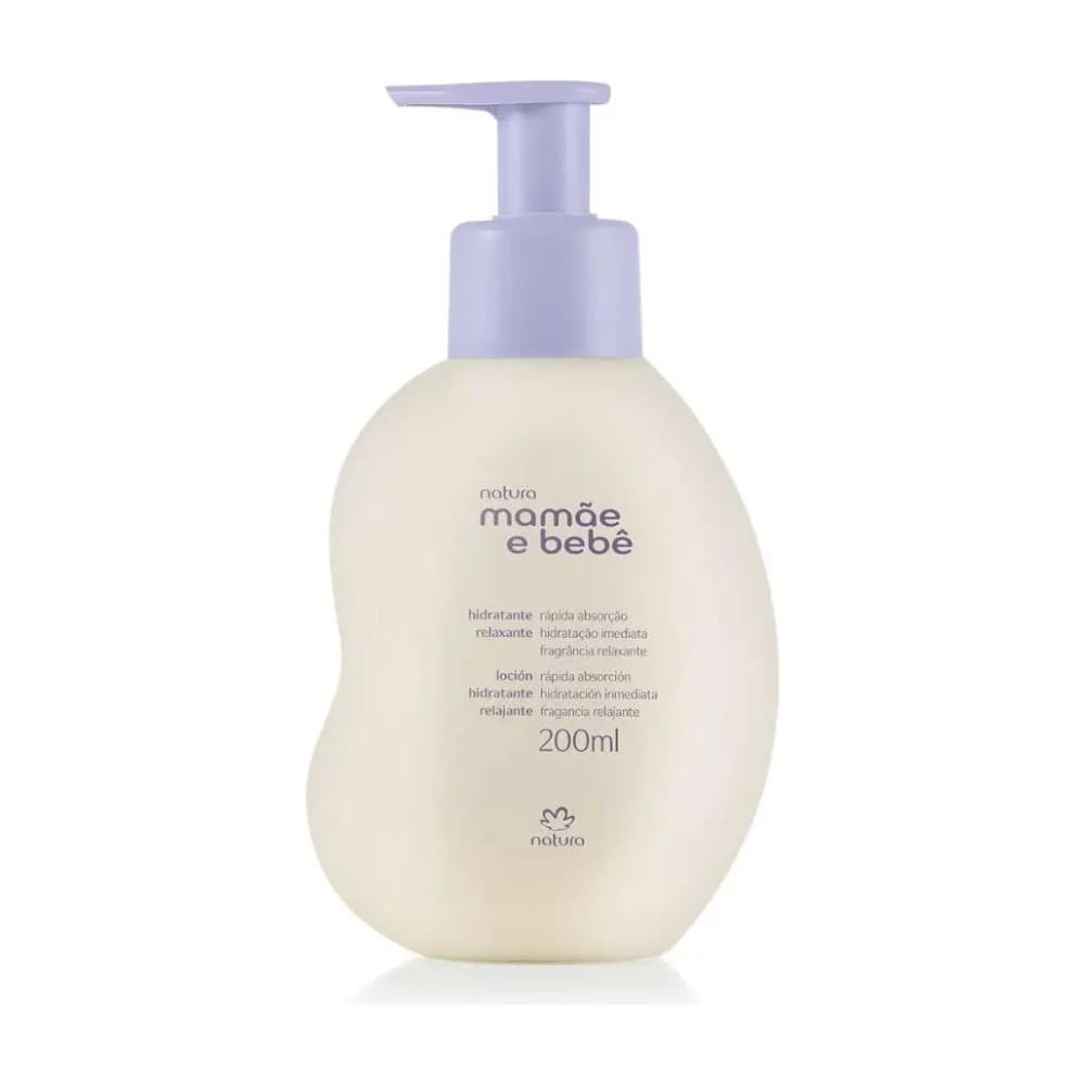 Loção Hidratante Corporal Mamãe Bebê - Relaxante Natura