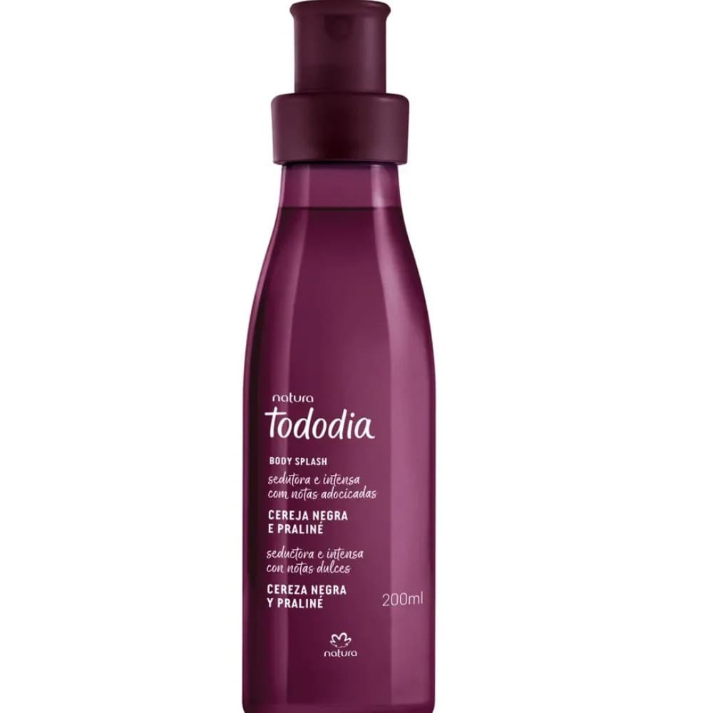 Body Splash Natura Tododia Cereja Negra E Praline