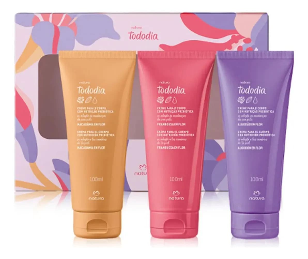 Tododia - Trio de Hidratantes Flor