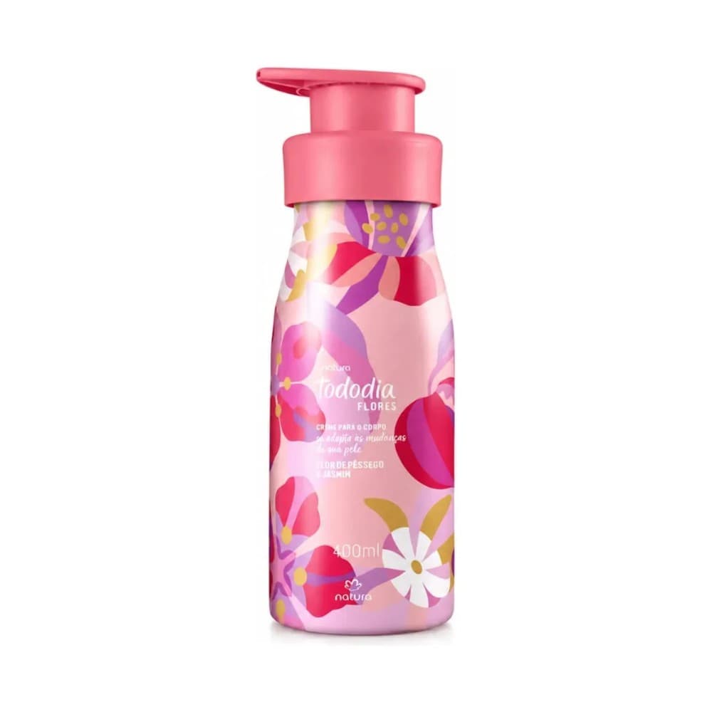 Creme Nutritivo Natura Tododia Flores Para o Corpo 400 mL