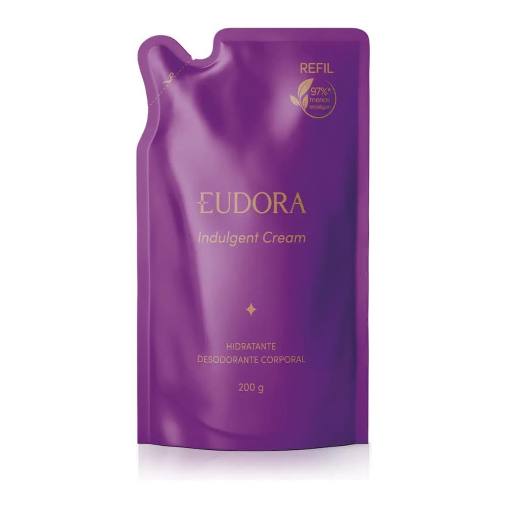 Eudora Indulgent Cream Refil Creme Hidratante Desodorante 200g