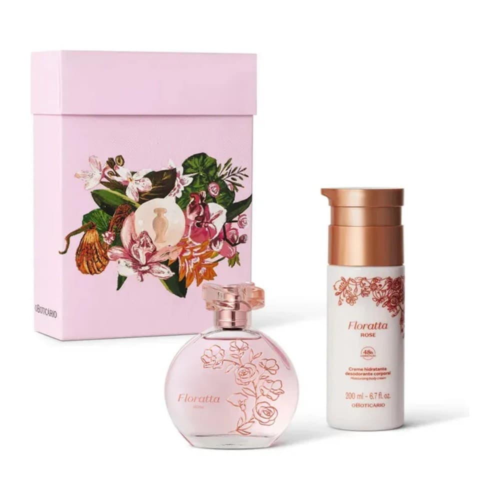 Presente Dia Das Mães Floratta Rosé (2 Itens)