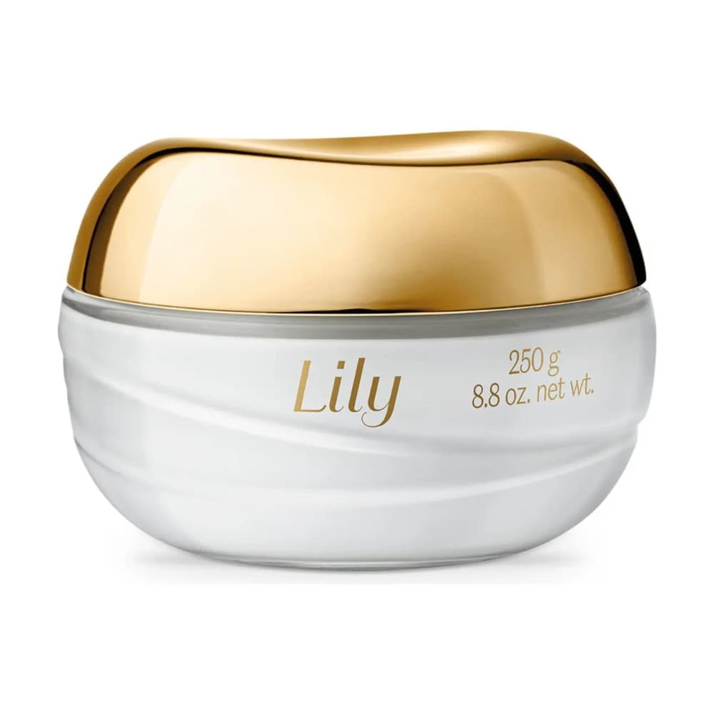 Creme Hidratante Acetinado Lily Boticário 250g Lily Tradicional