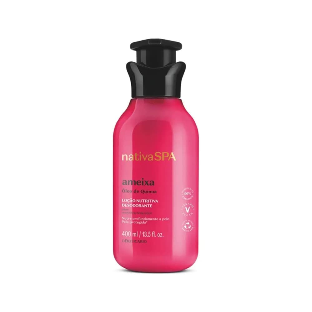 Loção Hidratante Desodorante Corporal Nativa SPA Ameixa PLUM 400ml O Boticário